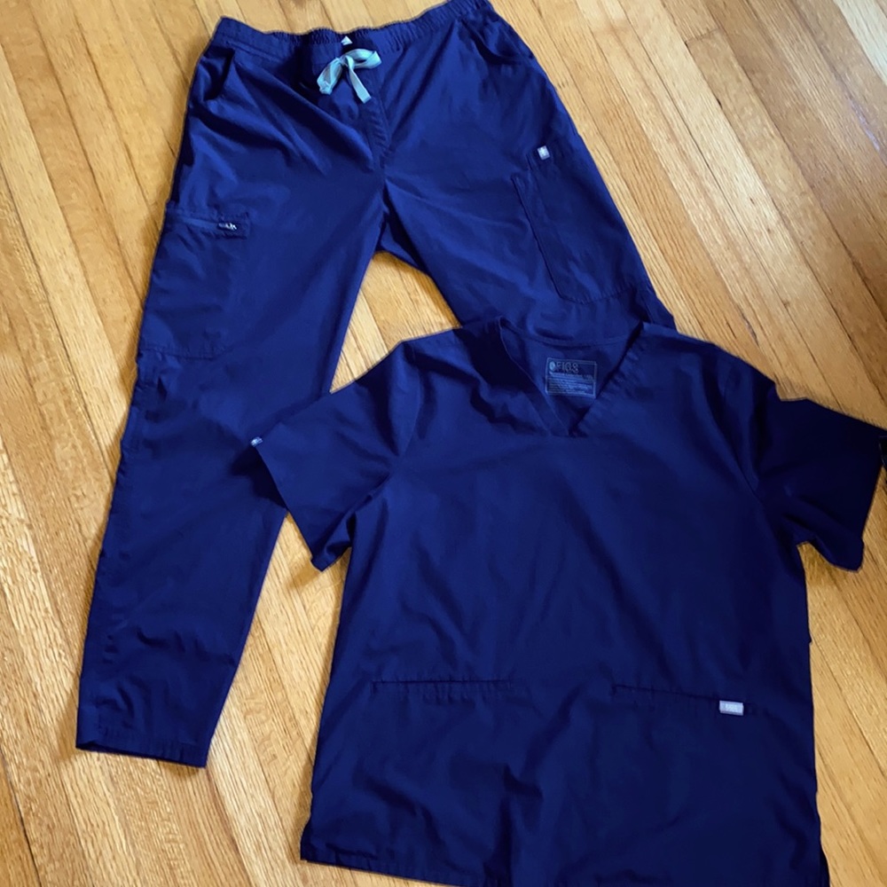 Figs Dark Blue Set XL-XXL